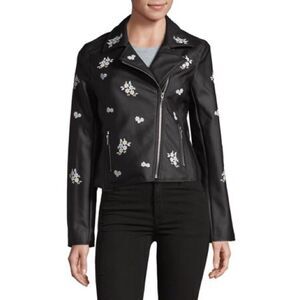 Floral Moto Jacket 